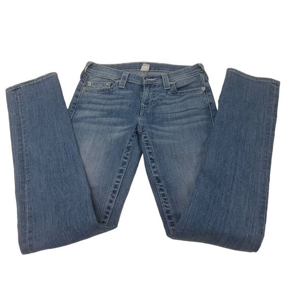 True Religion Slim Straight Jeans - Picture 1 of 10